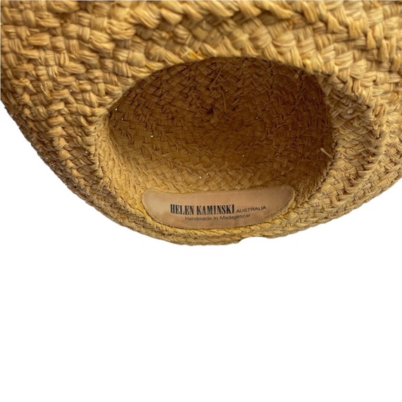 Helen Kaminski Classic 5 Raffia Hat OSFM - Picture 7 of 10